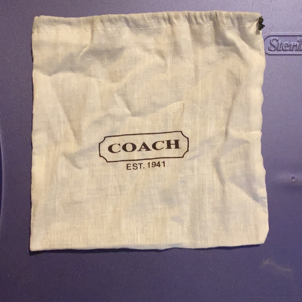 Coach cloth linen drawstring dust bags - Picture 2 of 12